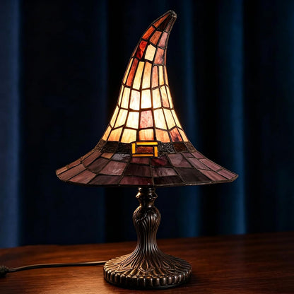 Willow Lane Handcrafted Witch Hat Lamp